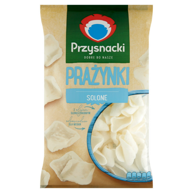 PRZYSNACKI PRAZYNKI O SMAKU SOLONE ZIEMNIACZANE 110G