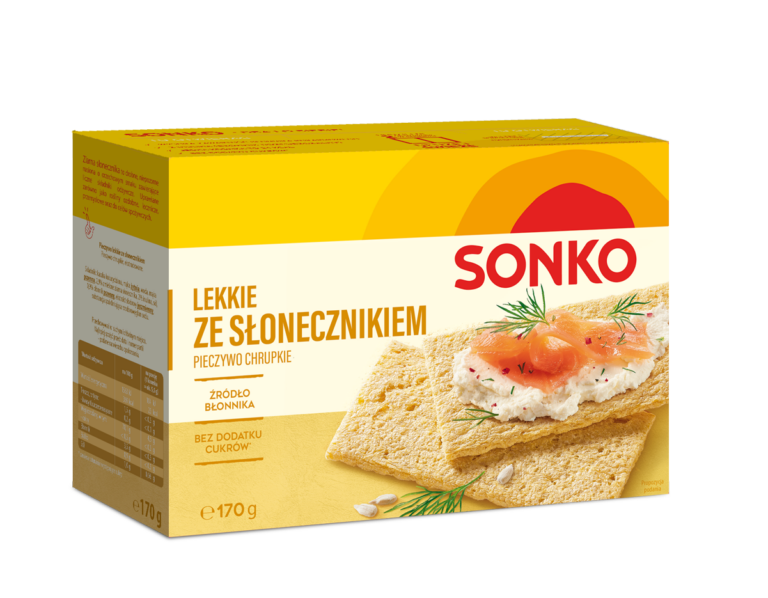 SONKO PIECZYWO LEKKIE ZE SLONECZNIKIEM 170G
