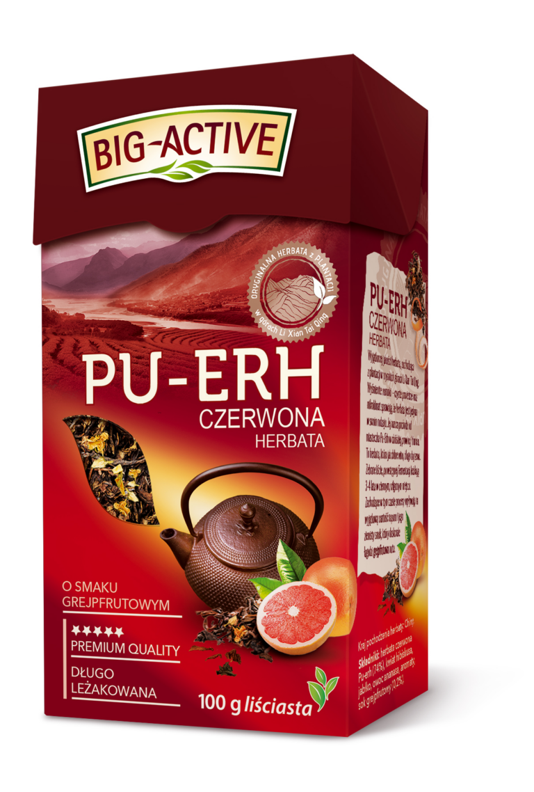 BIG-ACTIV LEAF TEA GRAPEFRUIT 100G