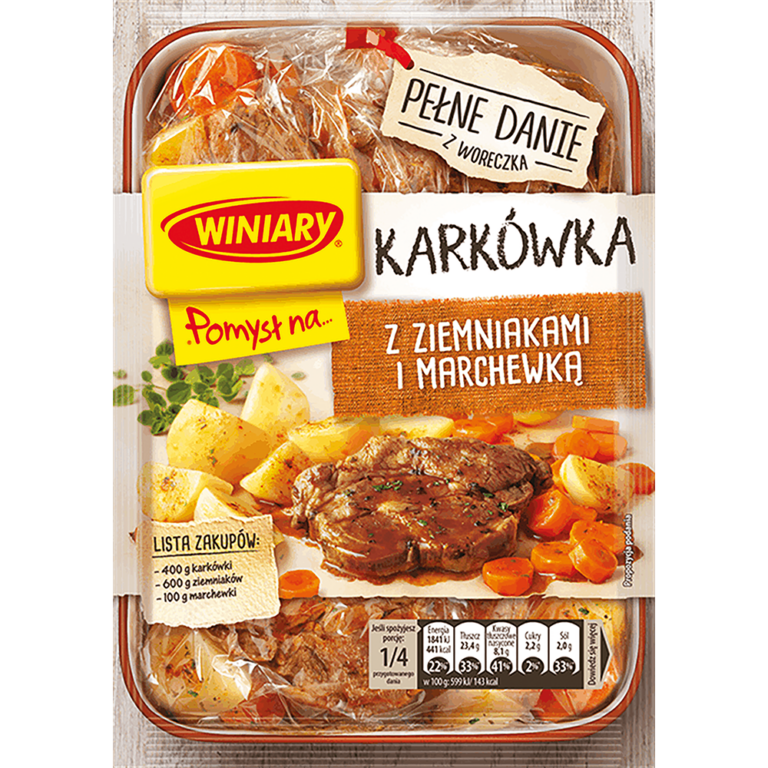 WINIARY FIX POMYSL NA... JUICY PORK NECK WITH POTATOES 30G