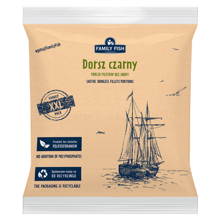 FAMILY FISH COD FILLETS 750G