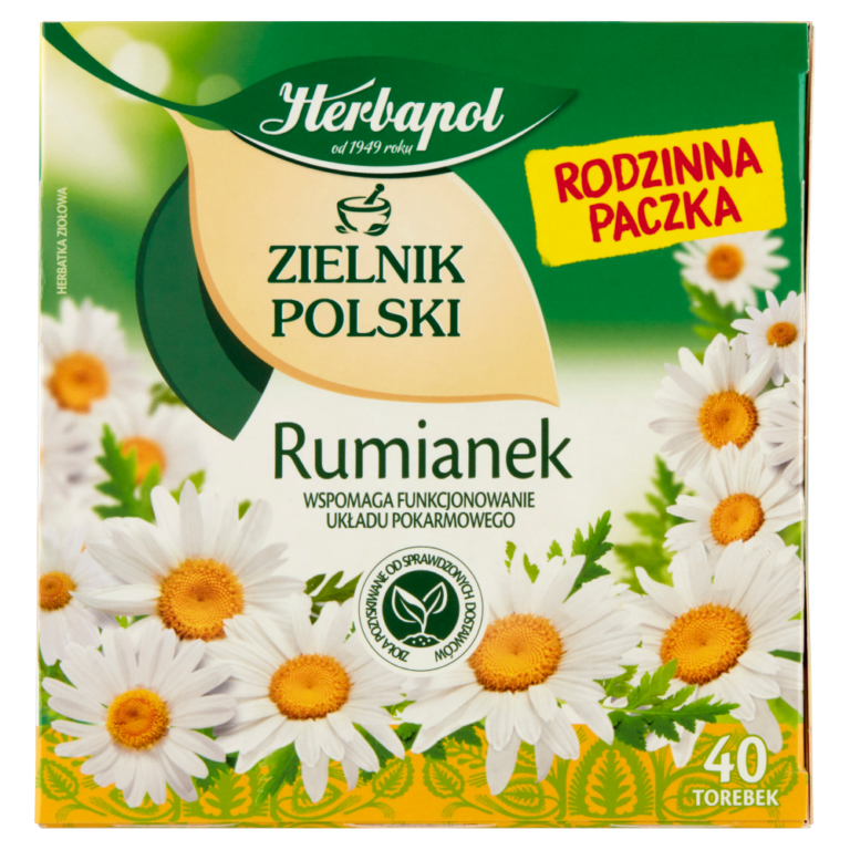HERBAPOL CAMOMILE HERBAL TEA 40*1.5G