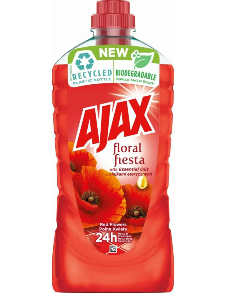 AJAX  PLYN UNIW. FLORAL FIESTA CZERWONY 1L
