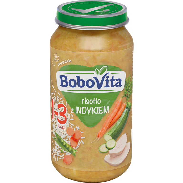 OBIADEK BOBOVITA RISOTTO Z INDYKIEM 250G