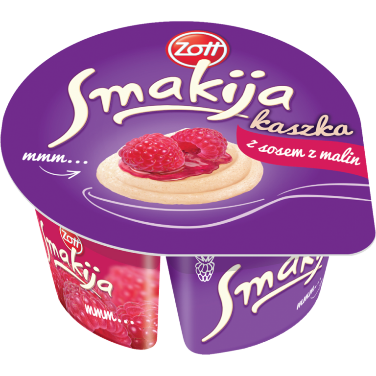 KASZKA SMAKIJA 130G SEZON MALINA/OWOCE LESNE ZOTT
