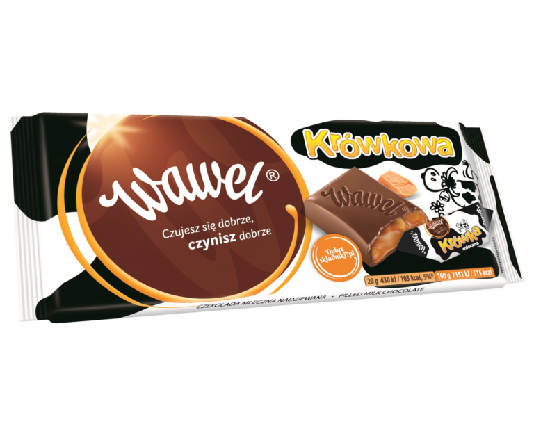 CZEKOLADA WAWEL MLECZNA KROWKOWA 90G