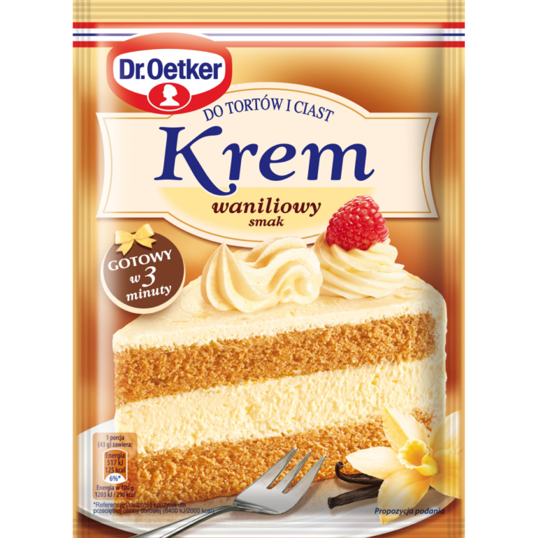 KREM DR OETKER DO TORTOW WANILIOWY 105G