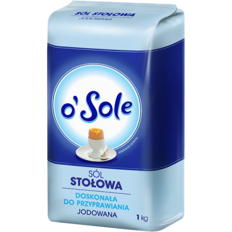 CENOS O'SOLE IODIZED TABLE SALT 1KG