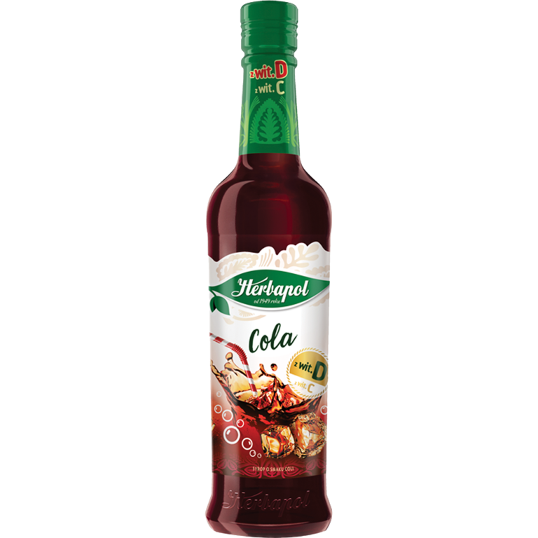 HERBAPOL OWOCOWA SPIZARNIA COLA FLAVOURED SYRUP 420ML