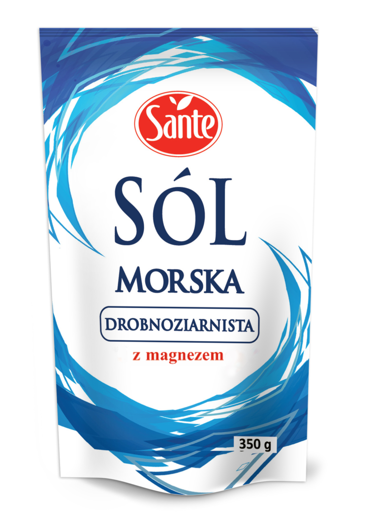 SOL MORSKA Z MAGNEZEM SANTE 350G