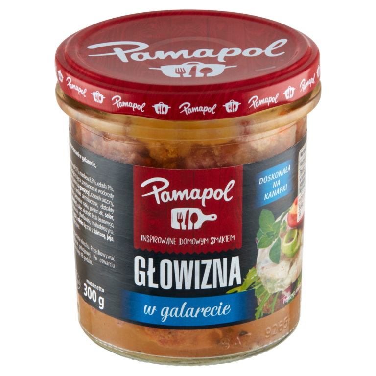 GLOWIZNA PAMAPOL W GALARECIE  WARZYWA 300G