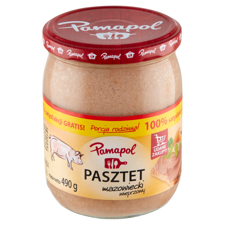 PASZTET PAMAPOL MAZOWIECKI 490G