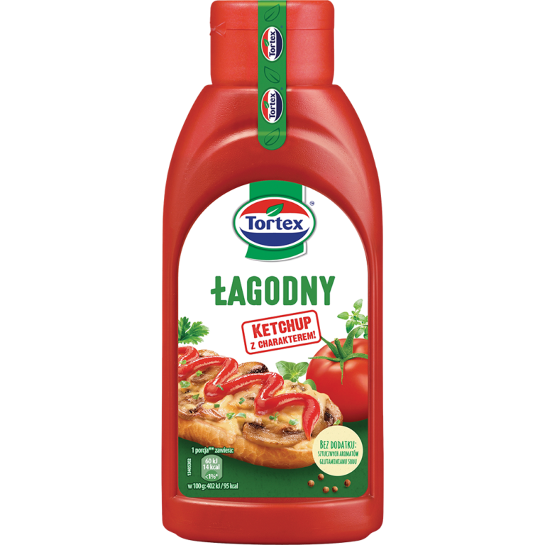 UNILEVER TORTEX MILD KETCHUP 470G