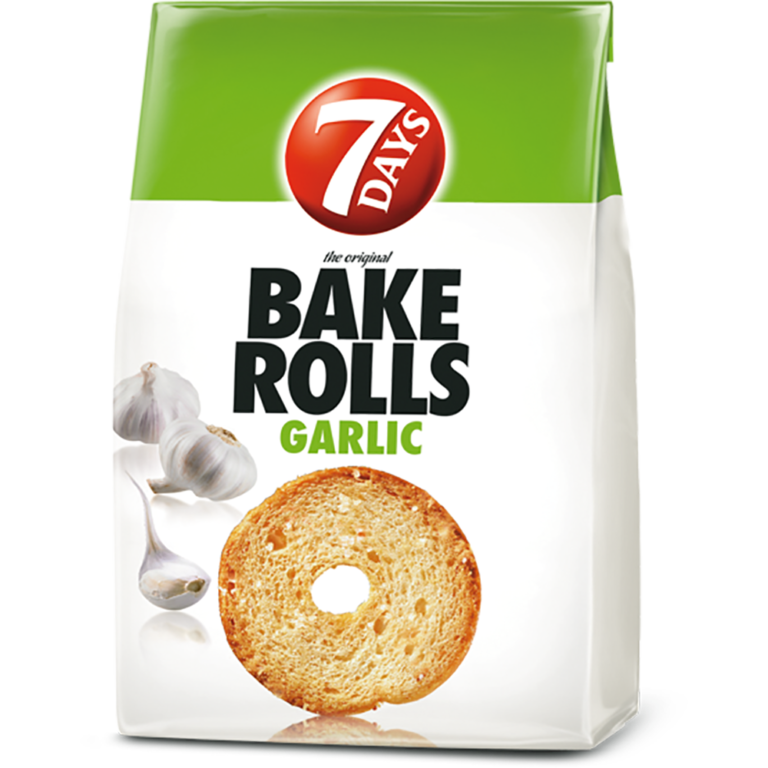 BAKE ROLLS CZOSNEK 150G