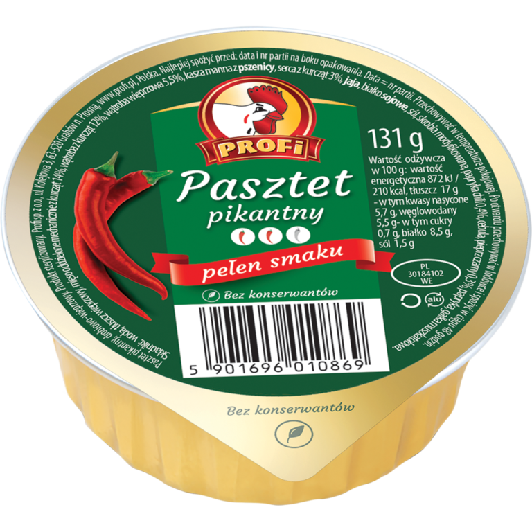 PROFI WIELKOPOLSKI SPICY PATE WITH POULTRY 131G