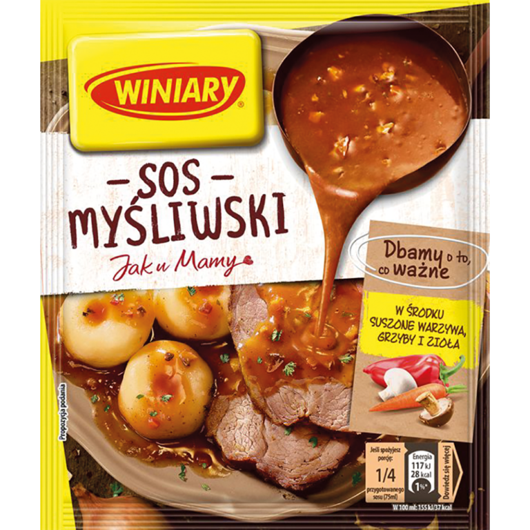 WINIARY JAK U MAMY HUNTER STYLE SAUCE 30G