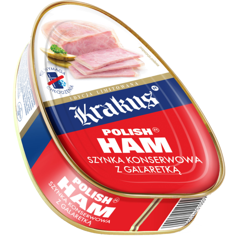 ANIMEX KRAKUS PICKLED PORK HAM WITH JELLY 455G