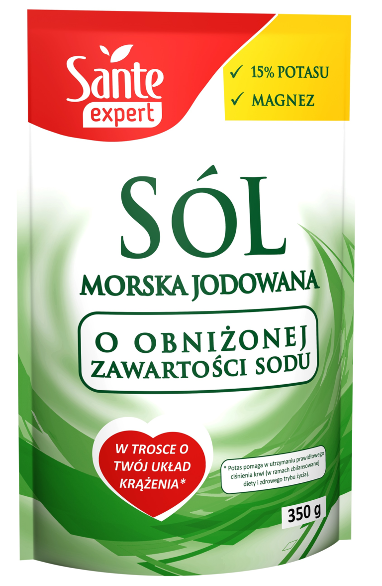 SOL NISKOSODOWA MAGNEZ/POTAS SANTE 350G