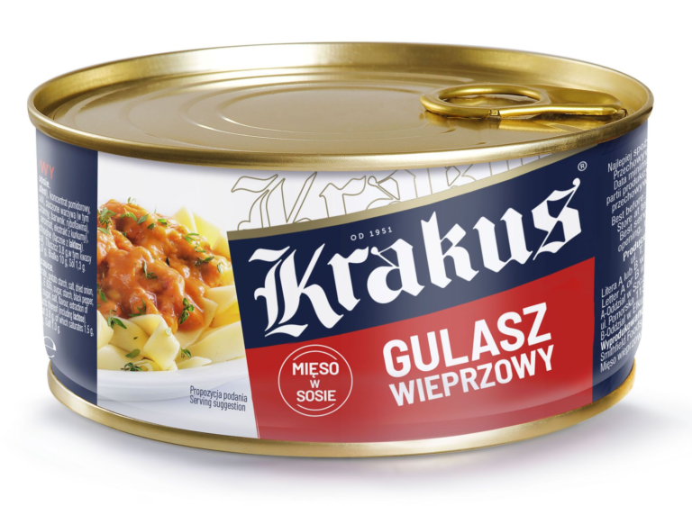 ANIMEX KRAKUS CANNED PORK GOULASH PRESERVED MEAT 300G