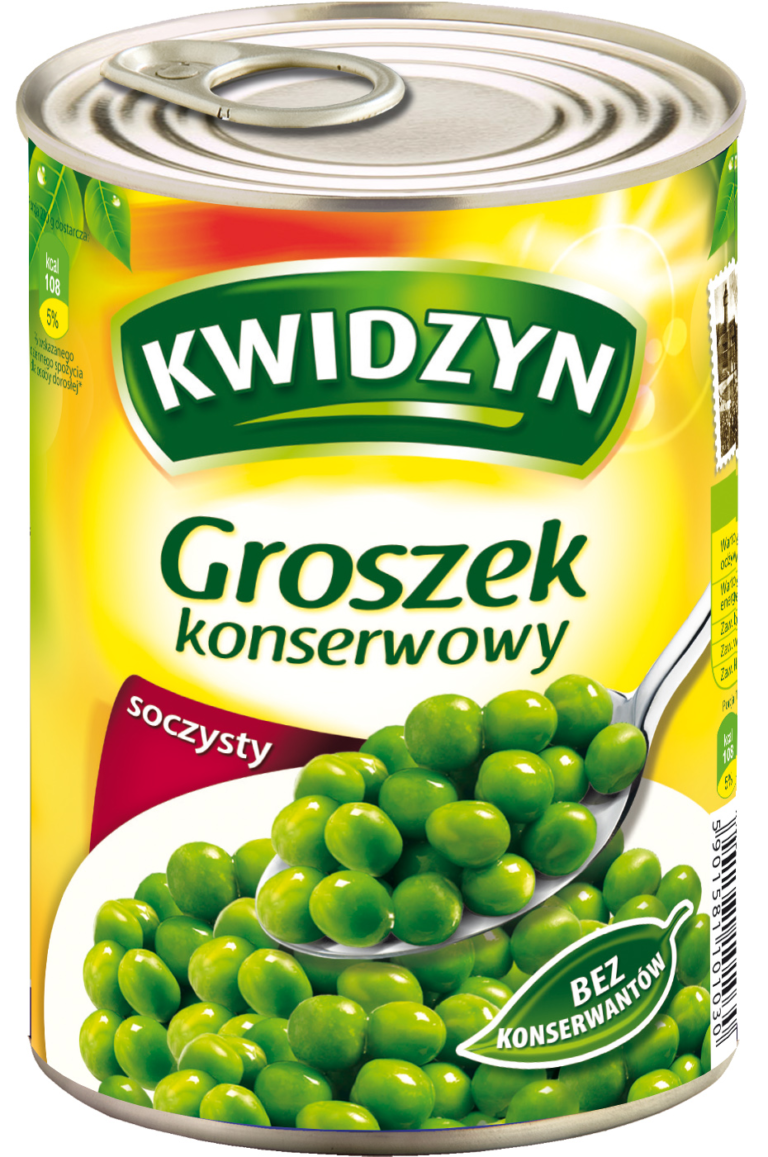 KWIDZYN GROSZEK KONSER. 400G PAMAPOL