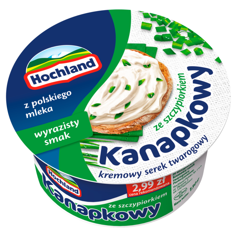 HOCHLAND SANDWICH CHEESE WITH CHIVES 130G