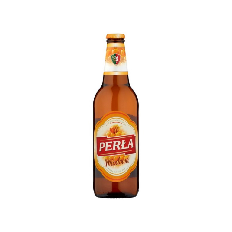 PERLA HONEY ALC 6% BEER BOTTLE 500ML