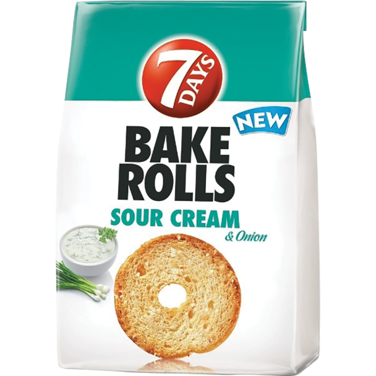 BAKE ROLLS SMIETANA I CEBULA 150/160G