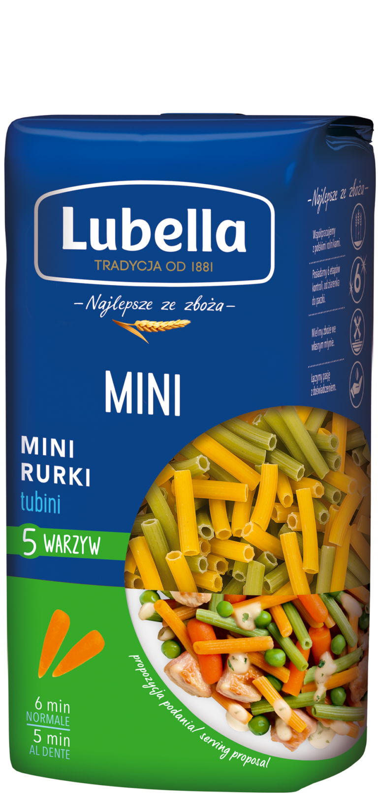 LUBELLA MINI TUBINI PASTA 400G