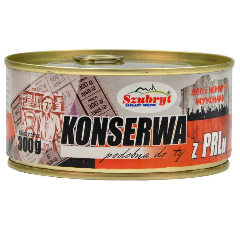 SZUBRYT CANNED MEAT PRL STYLE 300G