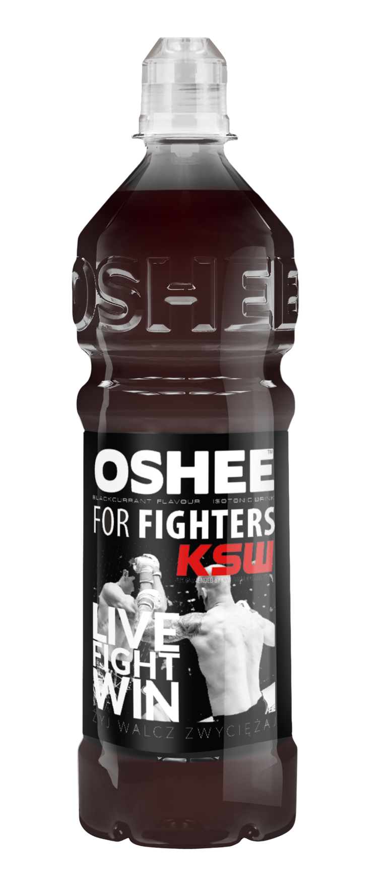 NAPOJ IZOTONICZNY OSHEE KSW CZARNA PORZECZKA 750ML