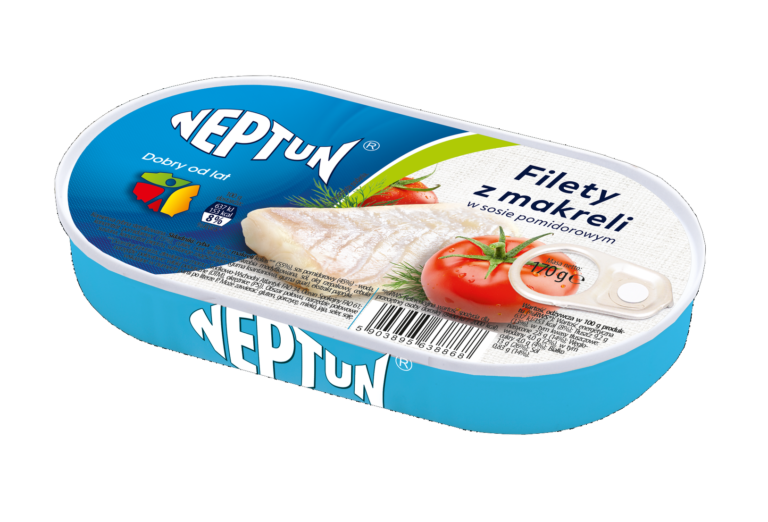 NEPTUN 170G FILETY Z MAKRELI W SOSIE POMIDOROWYM