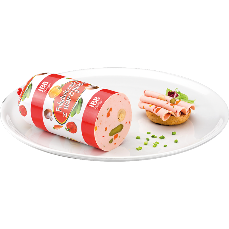JBB LOIN WITH VEGETABLES (SLICES)