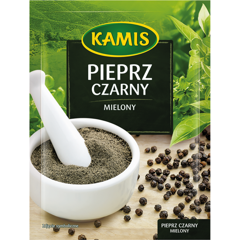 PIEPRZ CZARNY KAMIS MIELONY 16G
