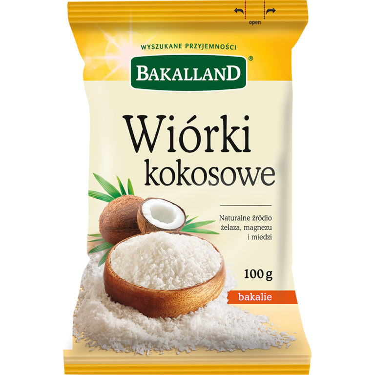 BAKALAND WIORKI KOKOSOWE 100G