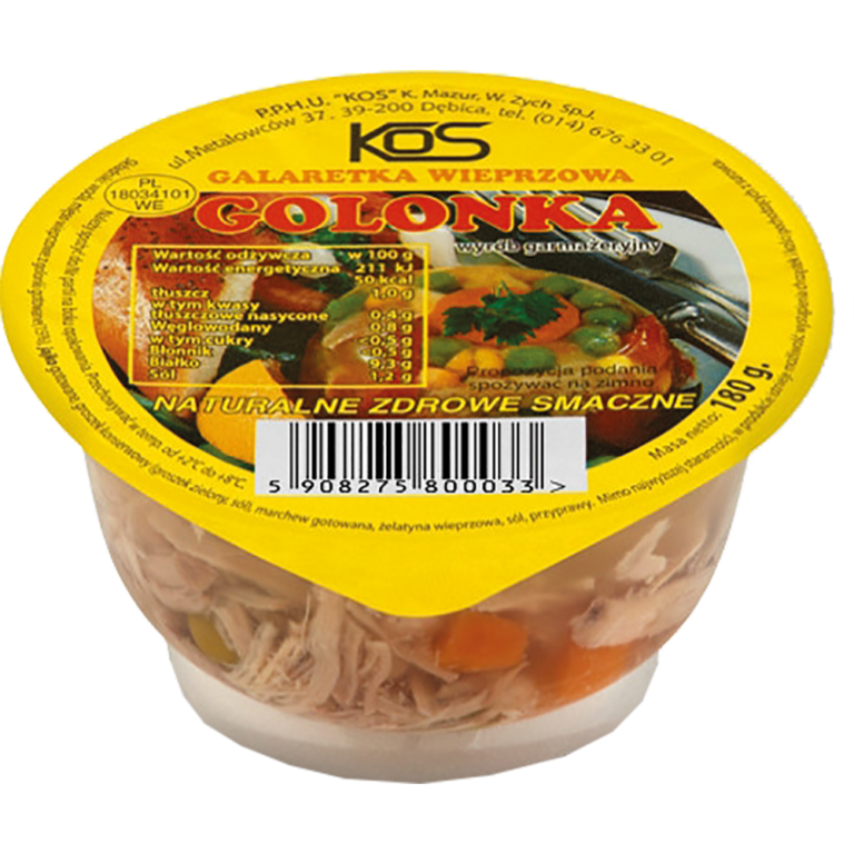 KOS KNUCKLE PORK JELLY 180G
