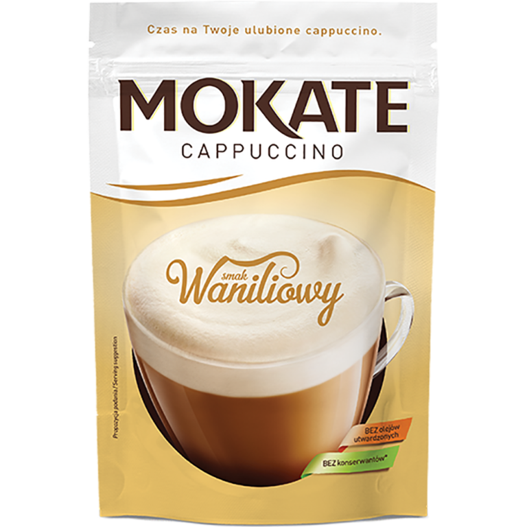 CAPPUCINO MOKATE WANILIA 110G