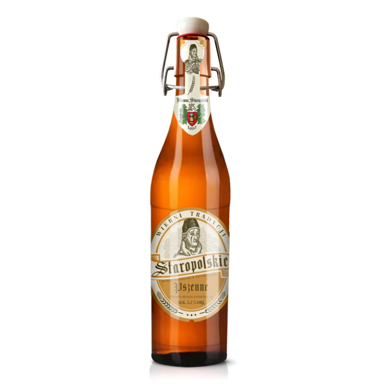 PIWO STAROPOLSKIE PSZENNE 5.2% 500ML BUT
