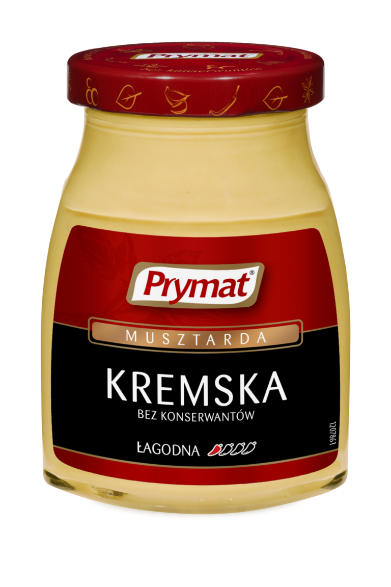 PRYMAT KREMSKA MILD MUSTARD 185G