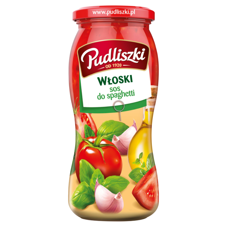 PUDLISZKI ITALIAN STYLE SAUCE WITH BASIL AND GARLIC 500G