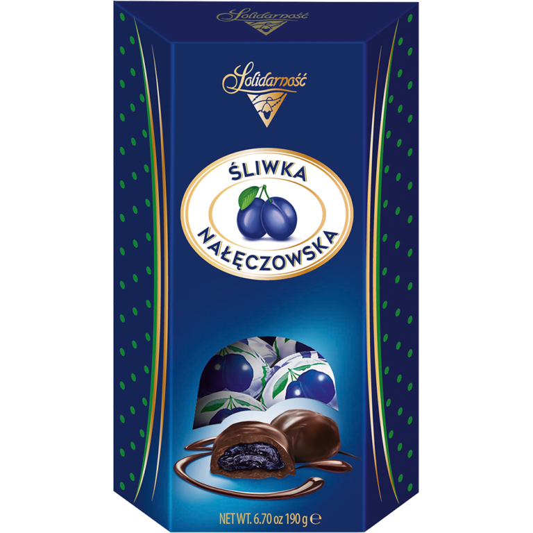 COLIAN SOLIDARNOSC NALECZOWSKA PLUM IN CHOCOLATE 190G