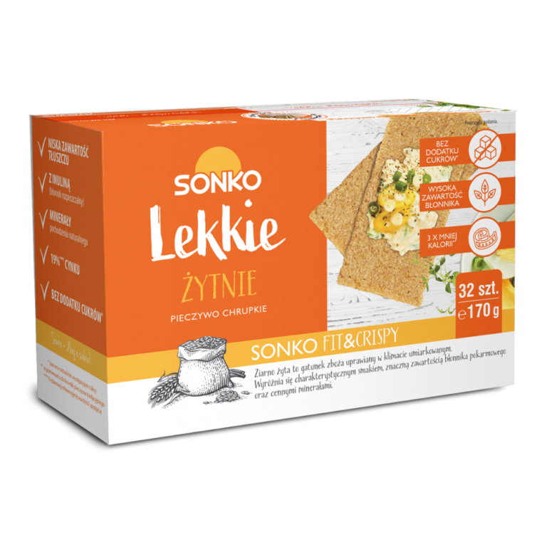 PIECZYWO SONKO LEKKIE ZYTNIE 170G