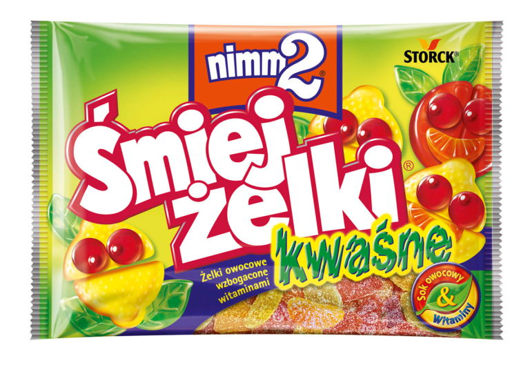 STORCK NIMM2 SMIEJZELKI SOUR FRUIT JELLIES WITH VITAMINS 100