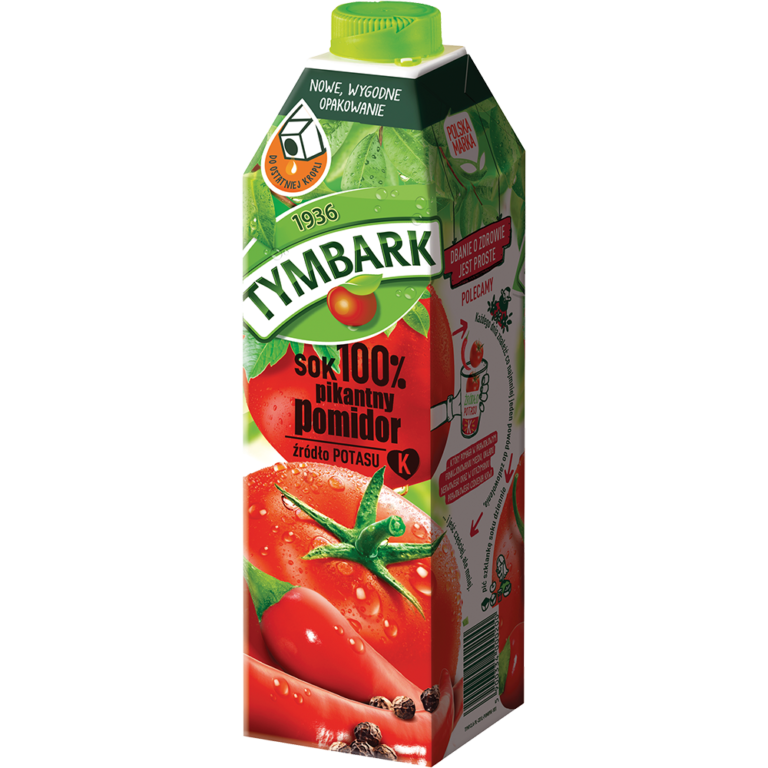 SOK TYMBARK POMIDOROWY PIKANTNY 1L