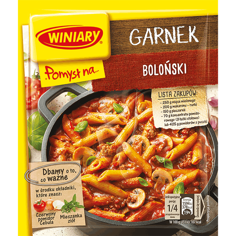 POMYSL NA GARNEK BOLONSKI WINIARY 45G