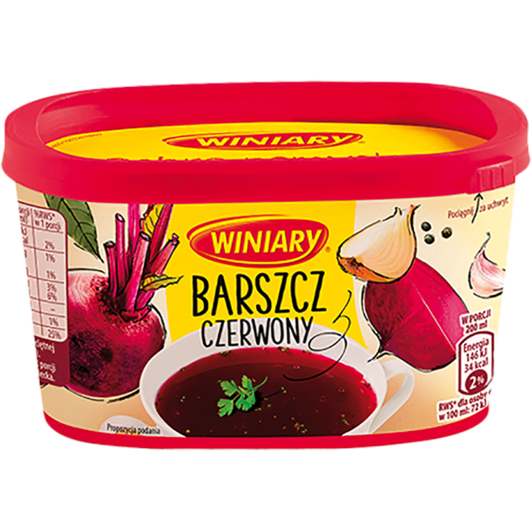 ZUPA KONTENEREK BARSZCZ CZERWONY INSTANT WINIARY 170G