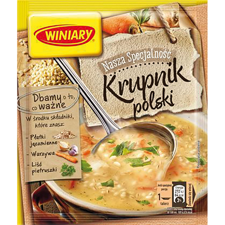 WINIARY NASZA SPECJALNOSC POLISH BARLEY SOUP 59G
