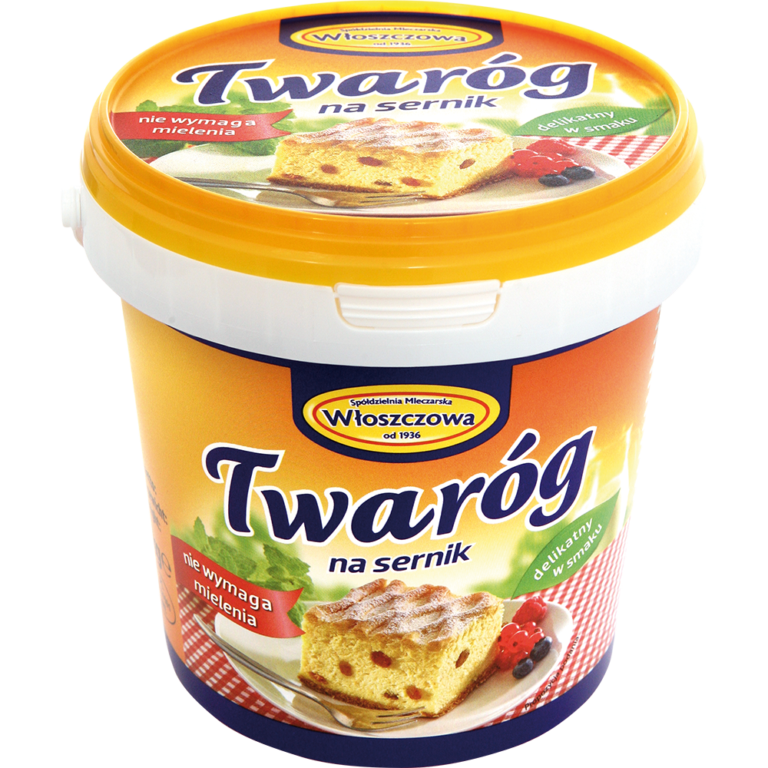 OSM WLOSZCZOWA GROUND CHEESECAKE CURD CHEESE 1KG